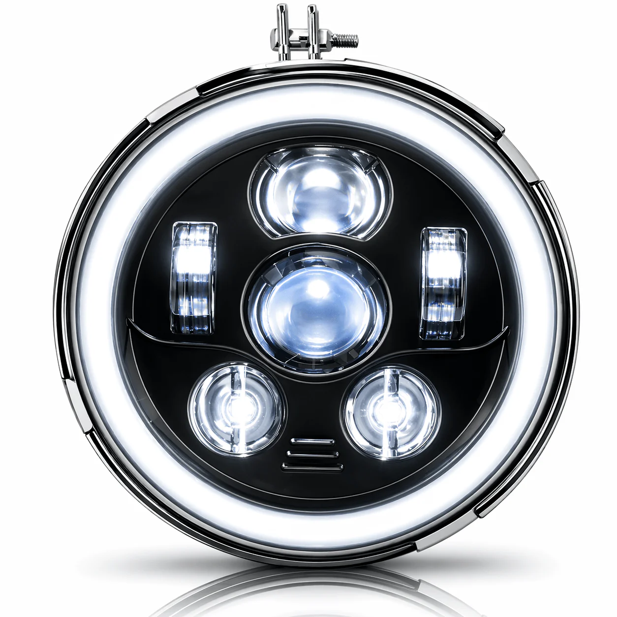 Eagle Lights 1997-2003 Honda Valkyrie Round Projection LED Headlight - Image 11