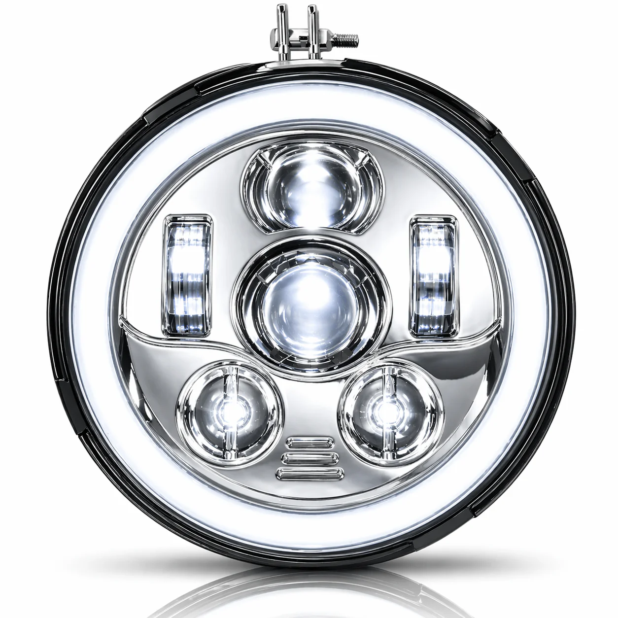 Eagle Lights 1997-2003 Honda Valkyrie Round Projection LED Headlight - Image 12