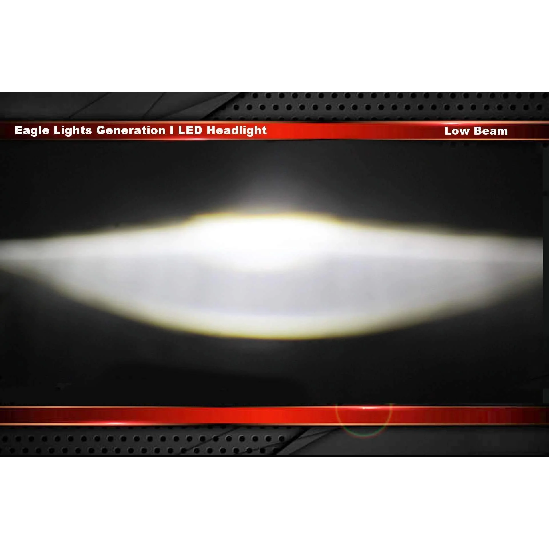 Eagle Lights 7" LED Headlight for Harley-Davidson® and Indian® Motorcycles - Generation I / Black Kit - Image 9
