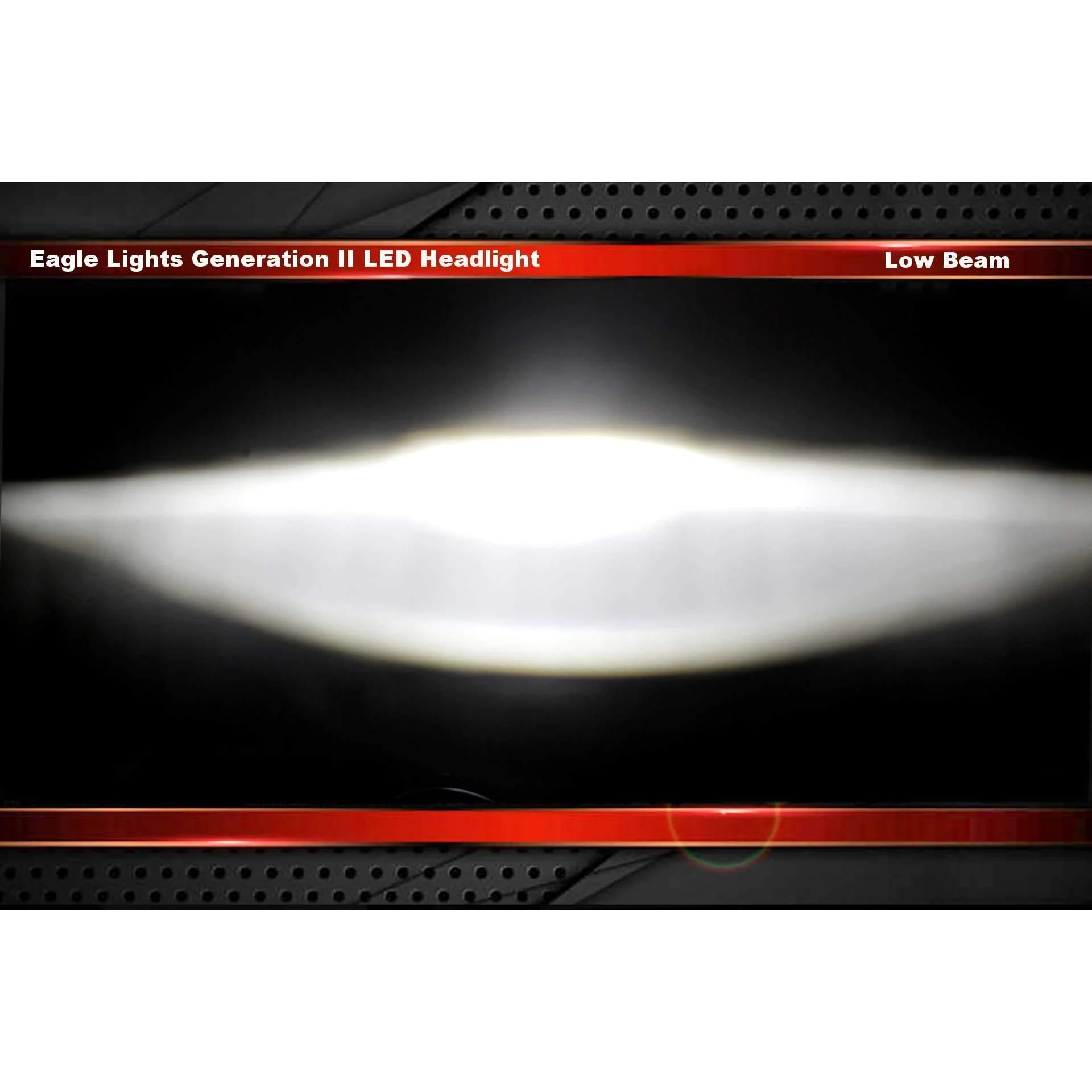 Eagle Lights 7" LED Headlight For Harley-Davidson® and Indian® Motorcycles - Chrome / Generation II - Image 7