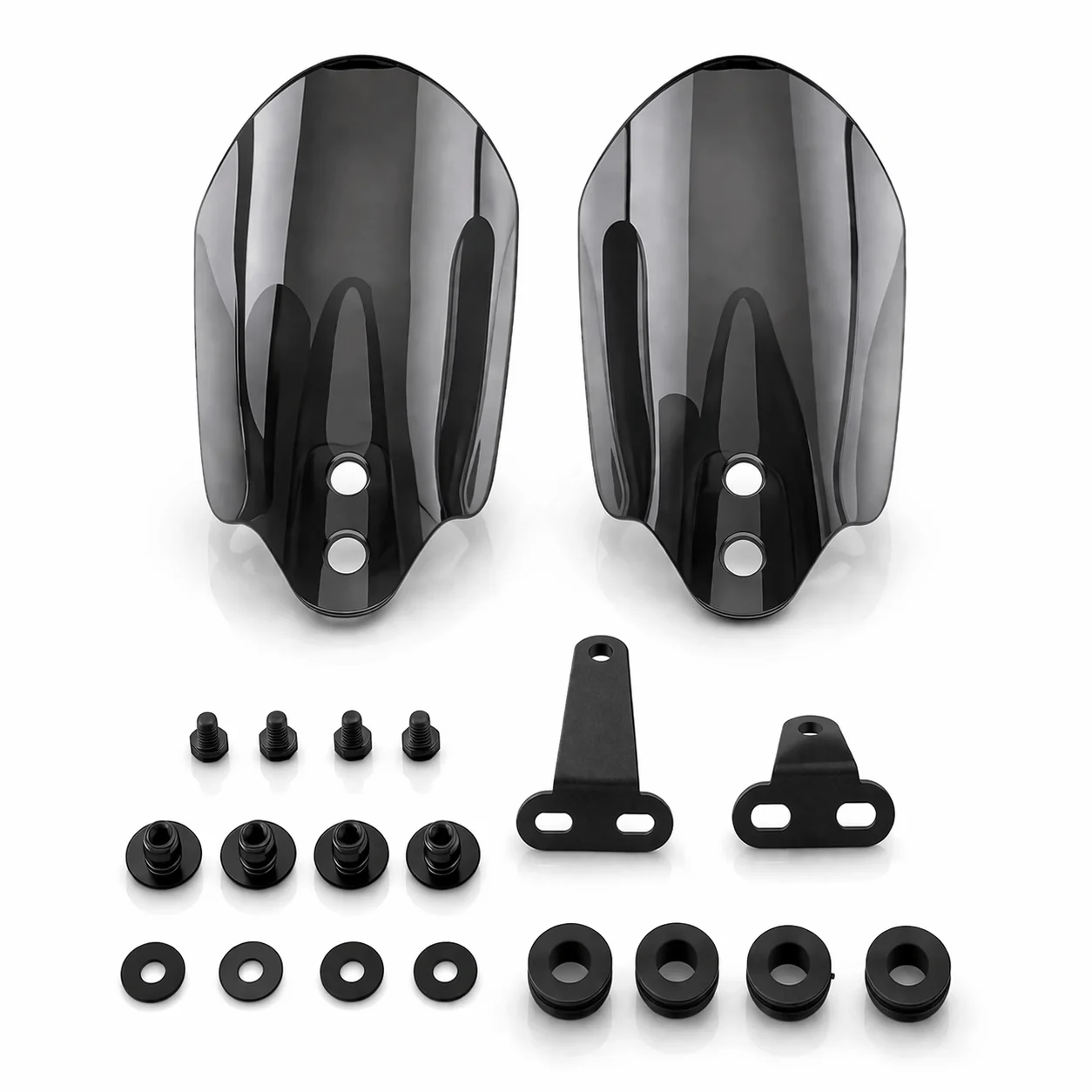 Eagle Lights HANDSHIELD Club Style Hand Guards for 2000 - 2013 Harley-Davidson® Softail Models - Image 4