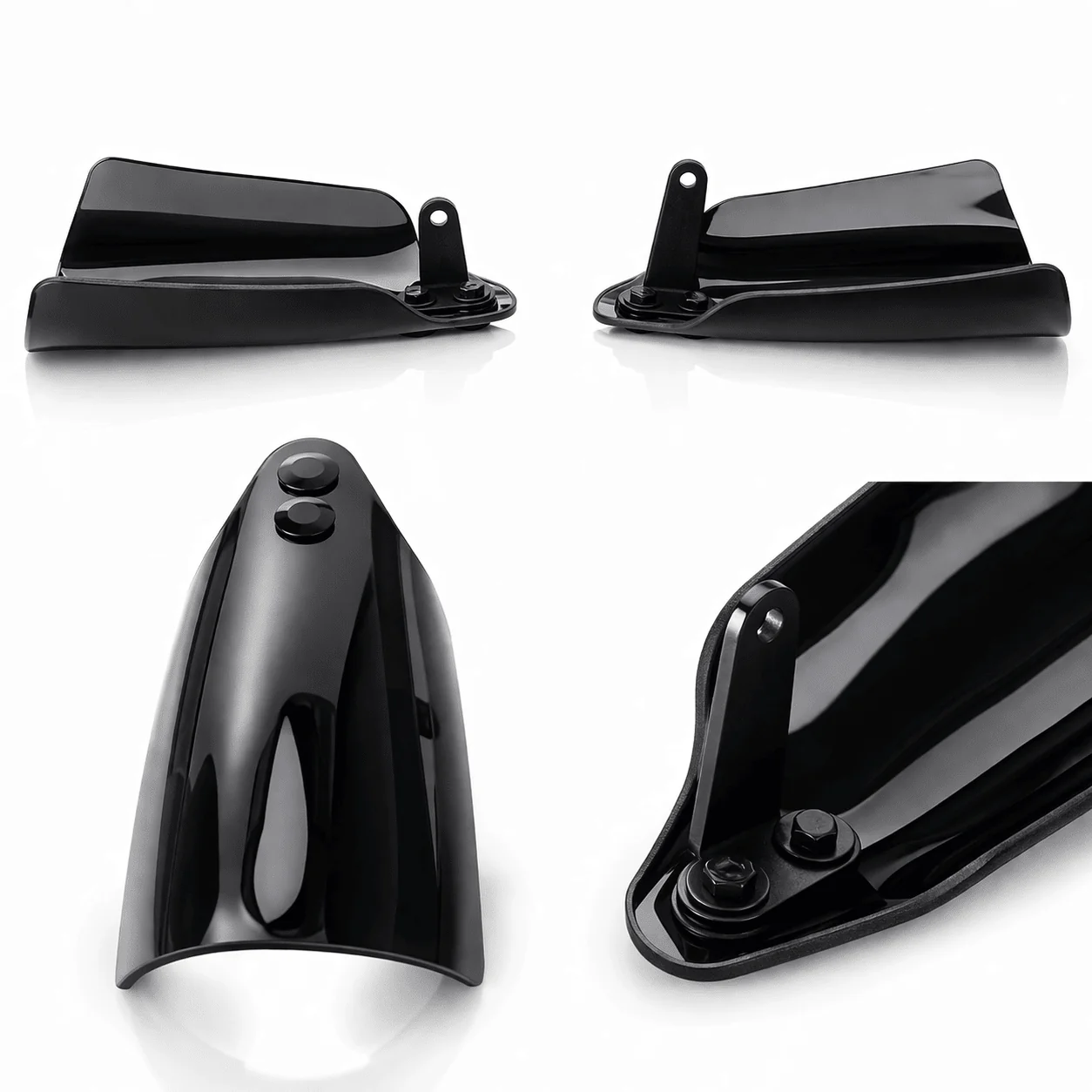 Eagle Lights HANDSHIELD Club Style Hand Guards for 2000 - 2013 Harley-Davidson® Softail Models - Image 5