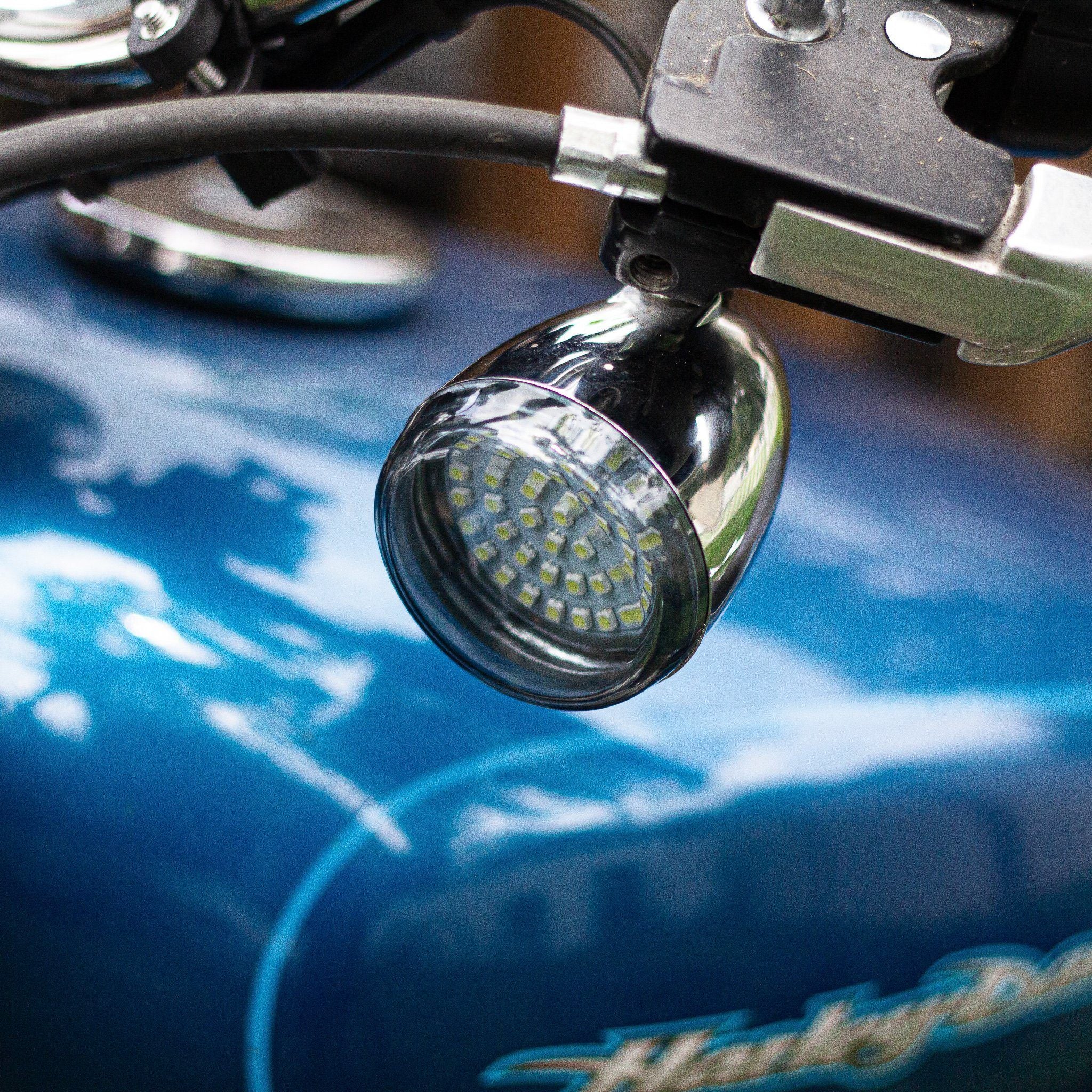 Eagle Lights LED Generation II Front and Halo Rear LED Turn Signals Kit for Harley-Davidson® Motorcycles - Front 1157 Base / Rear 1157 Base - Image 13