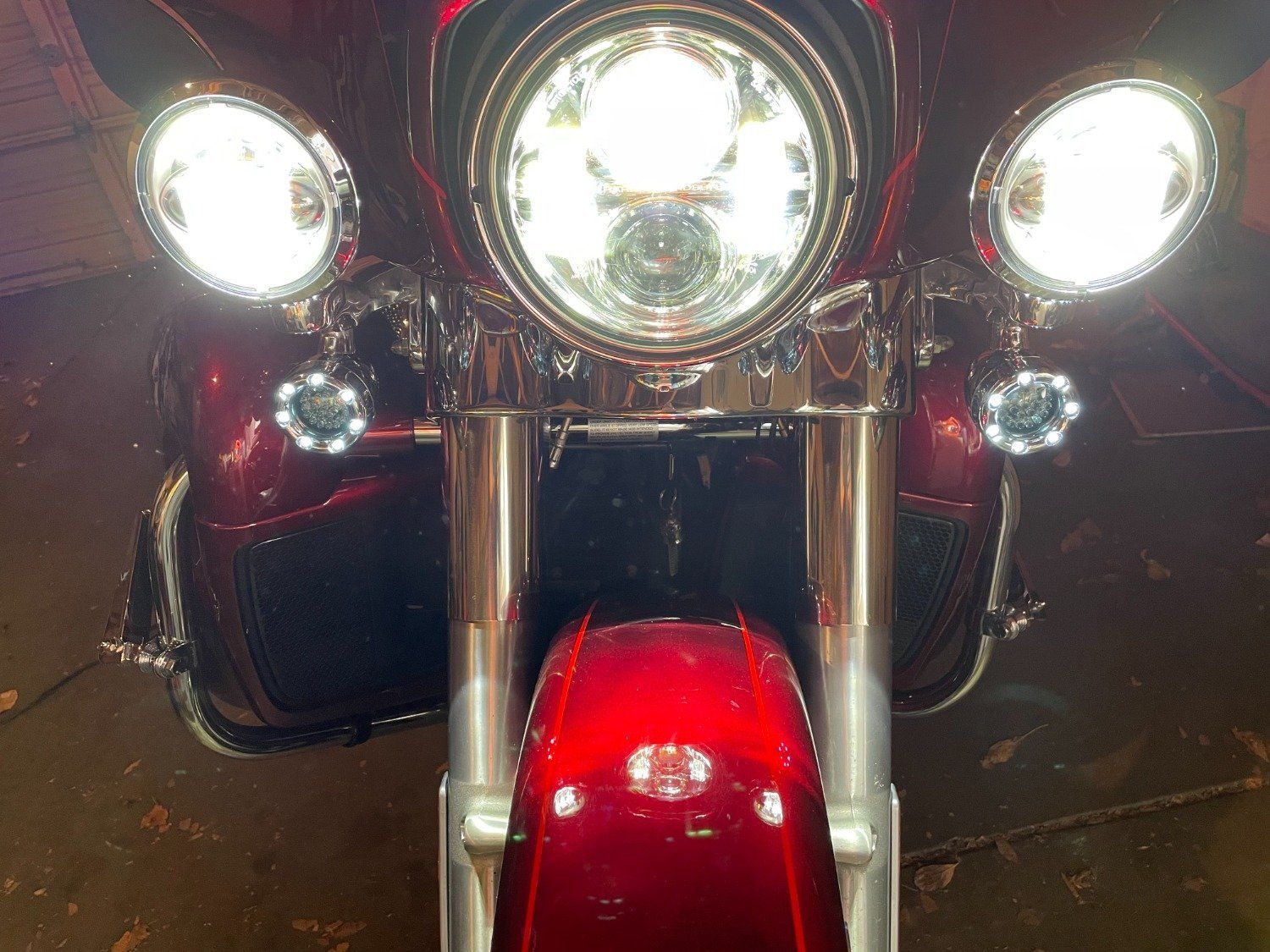Eagle Lights 2” Infinity Beam Front and Rear (1156) LED Turn Signal Kit w/ Running LED Light Ring Covers for Harley-Davidson® Motorcycles - Image 4