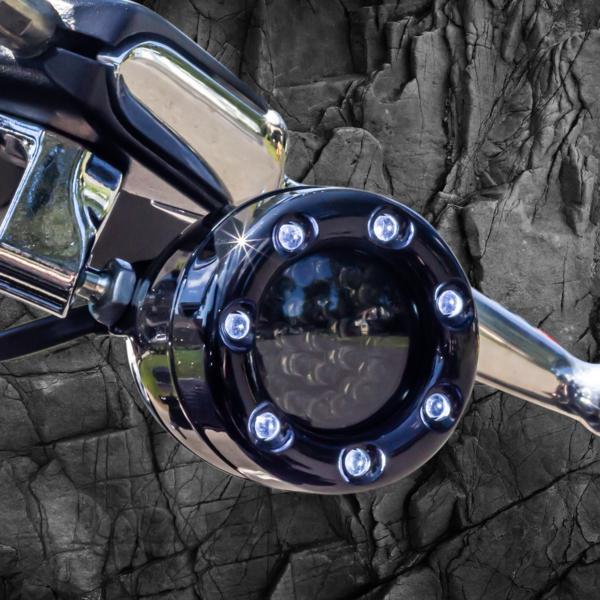 Eagle Lights 2” Infinity Beam Front and Rear (1157) LED Turn Signal Kit w/ Running LED Light Ring Covers for Harley-Davidson® Motorcycles - Image 7