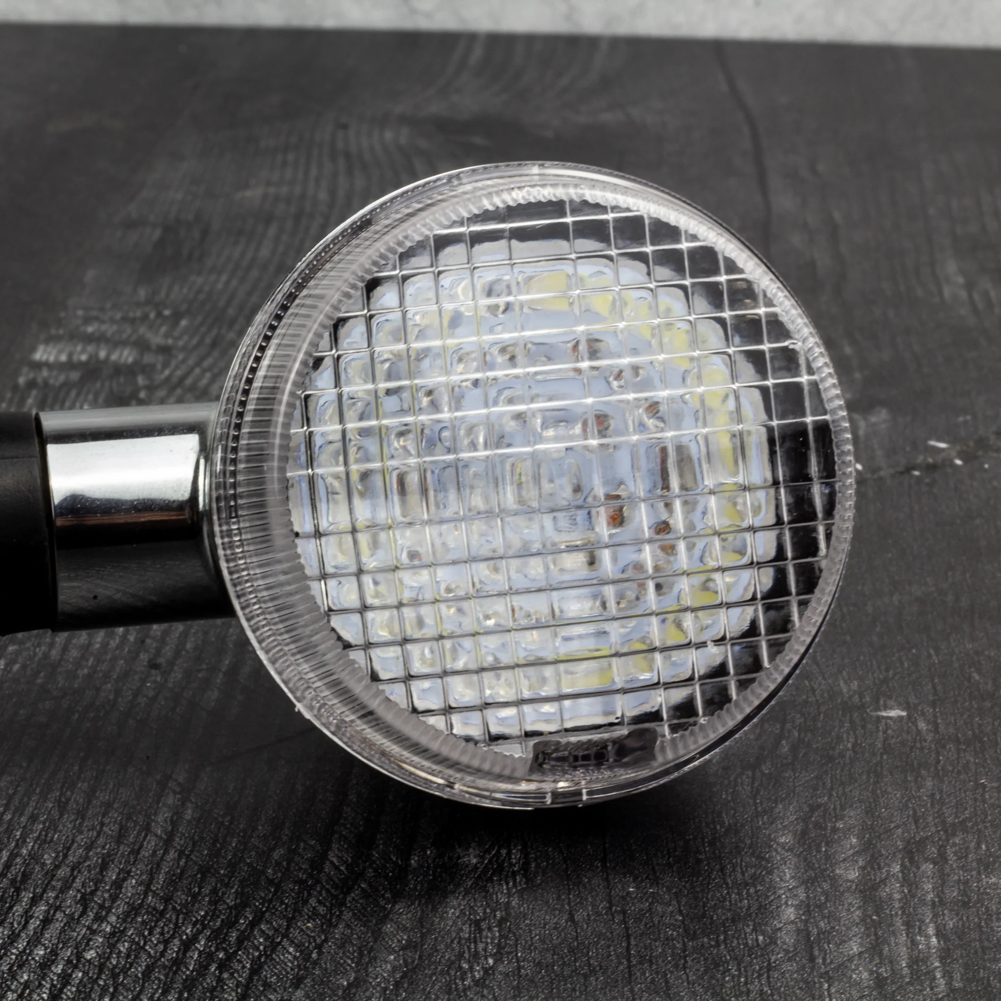 Eagle Lights 2" Rear LED Turn Signals for Honda VTX - Generation I / 1156 Base / Amber - Image 5