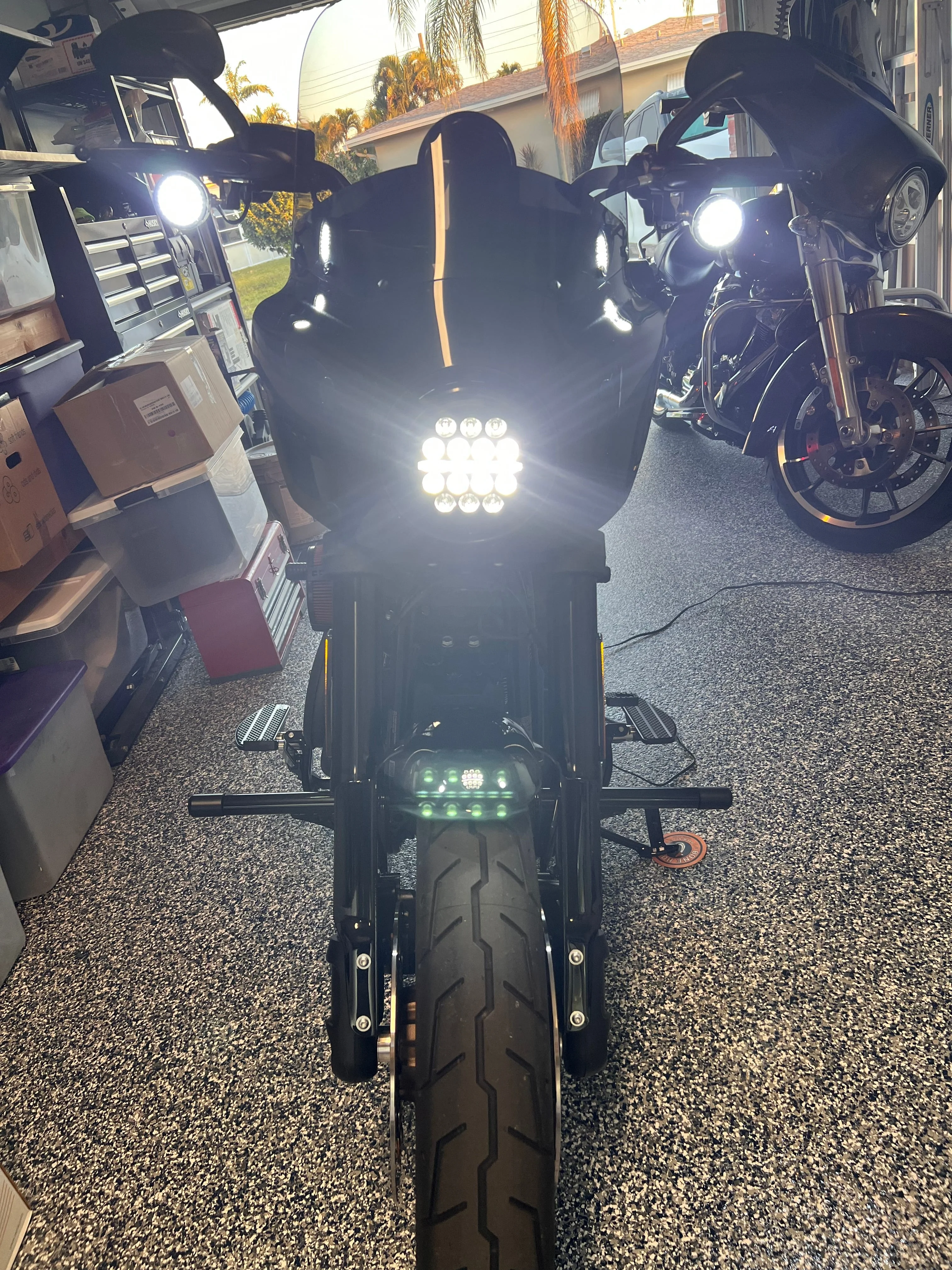 Eagle Lights 5 3/4" LED Headlight Kit for 2018 and Newer Harley-Davidson® Softail Low Rider S - Image 22