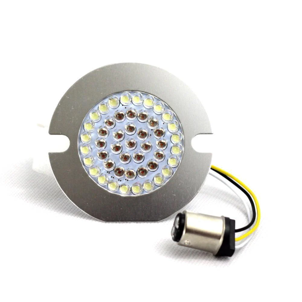 Eagle Lights 3 1/4" Front and Rear LED Turn Signal Kit for Harley-Davidson® Motorcycles - Generation I / Red Rear Turn Signals - Image 3