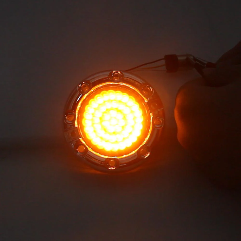 Eagle Lights 3 1/4” Infinity Beam Front and Rear LED Turn Signals with Running LED Light Ring for Harley-Davidson® Motorcycles - Image 11