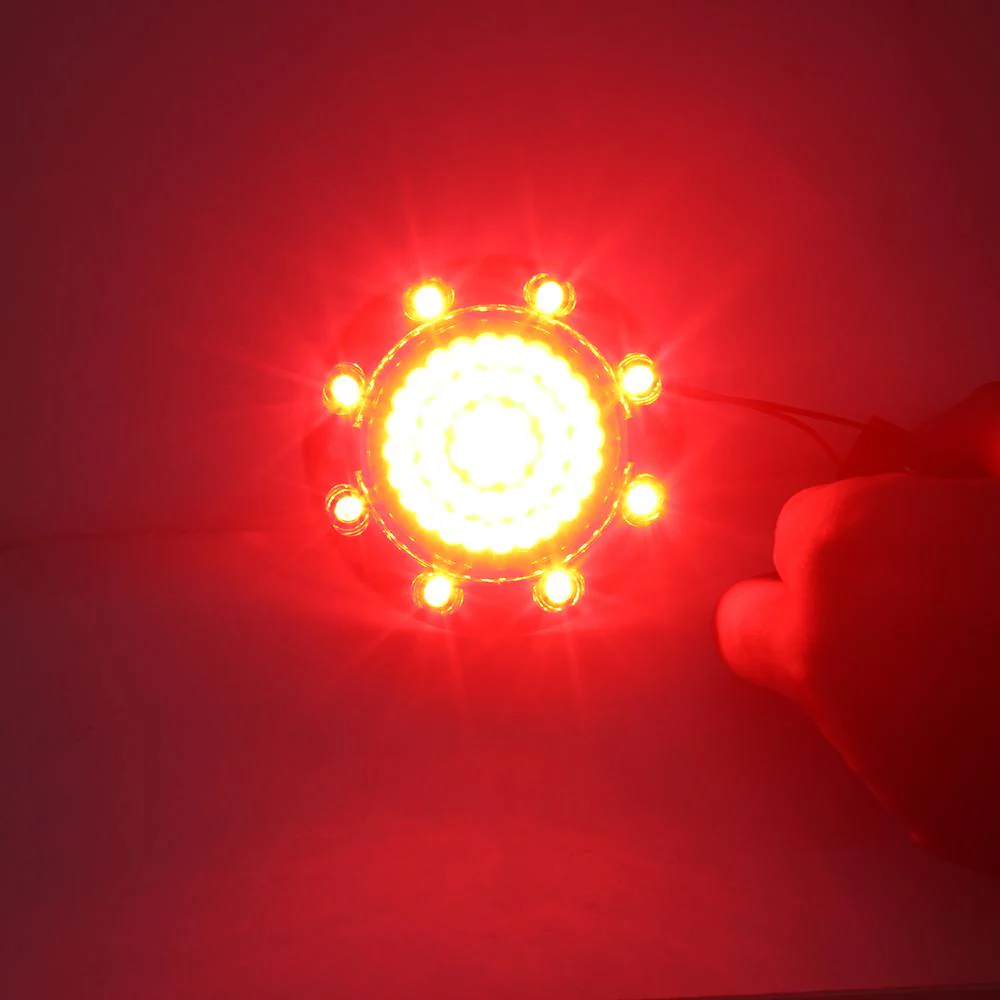 Eagle Lights 3 1/4” Infinity Beam Front and Rear LED Turn Signals with Running LED Light Ring for Harley-Davidson® Motorcycles - Image 12