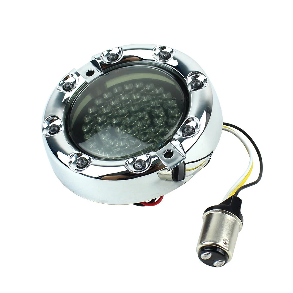 Eagle Lights 3 1/4” Infinity Beam Front LED Turn Signals with Running LED Light Ring for Harley-Davidson® Motorcycles - Image 9