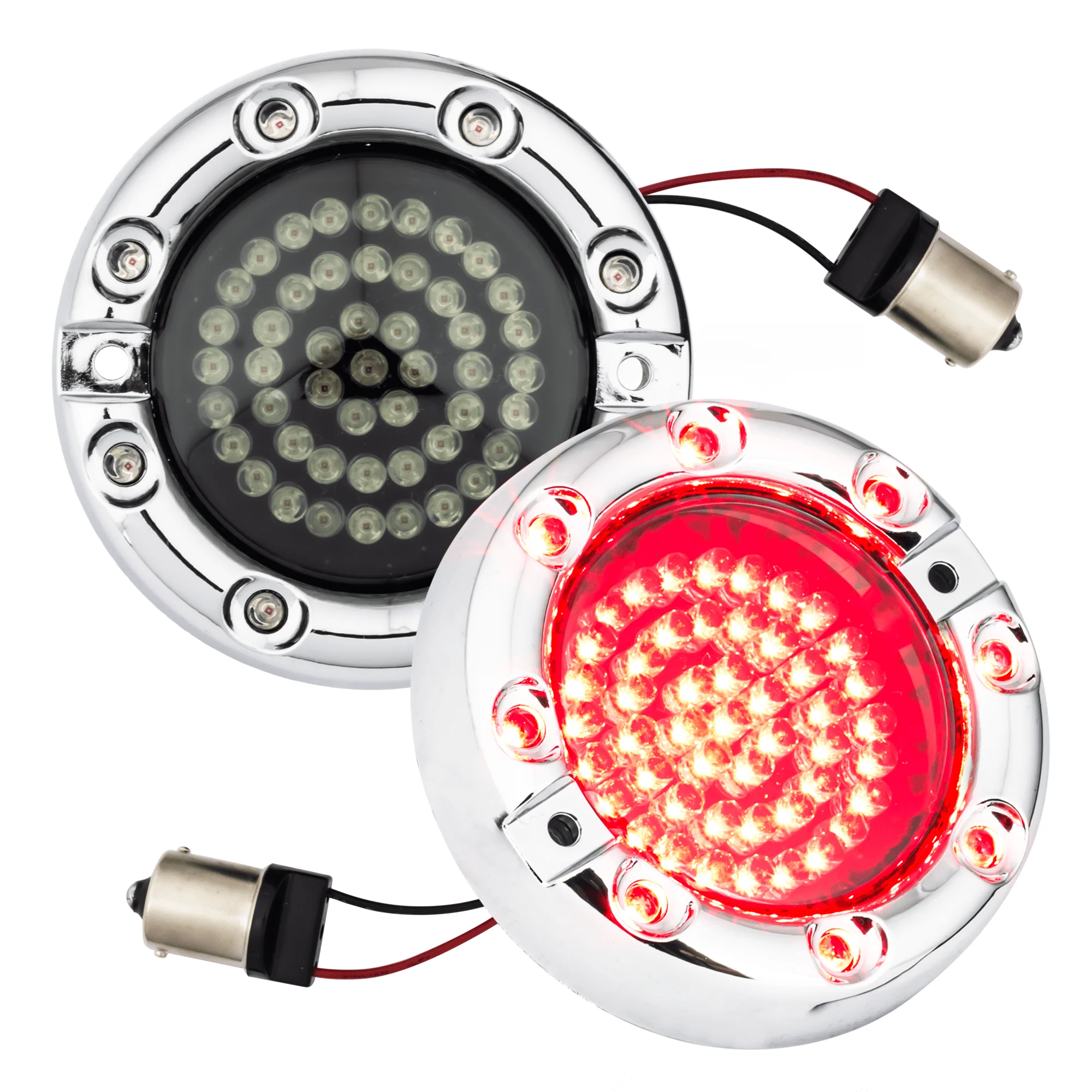 Eagle Lights 3 1/4” Infinity Beam Rear LED Turn Signals for Harley-Davidson® Motorcycles