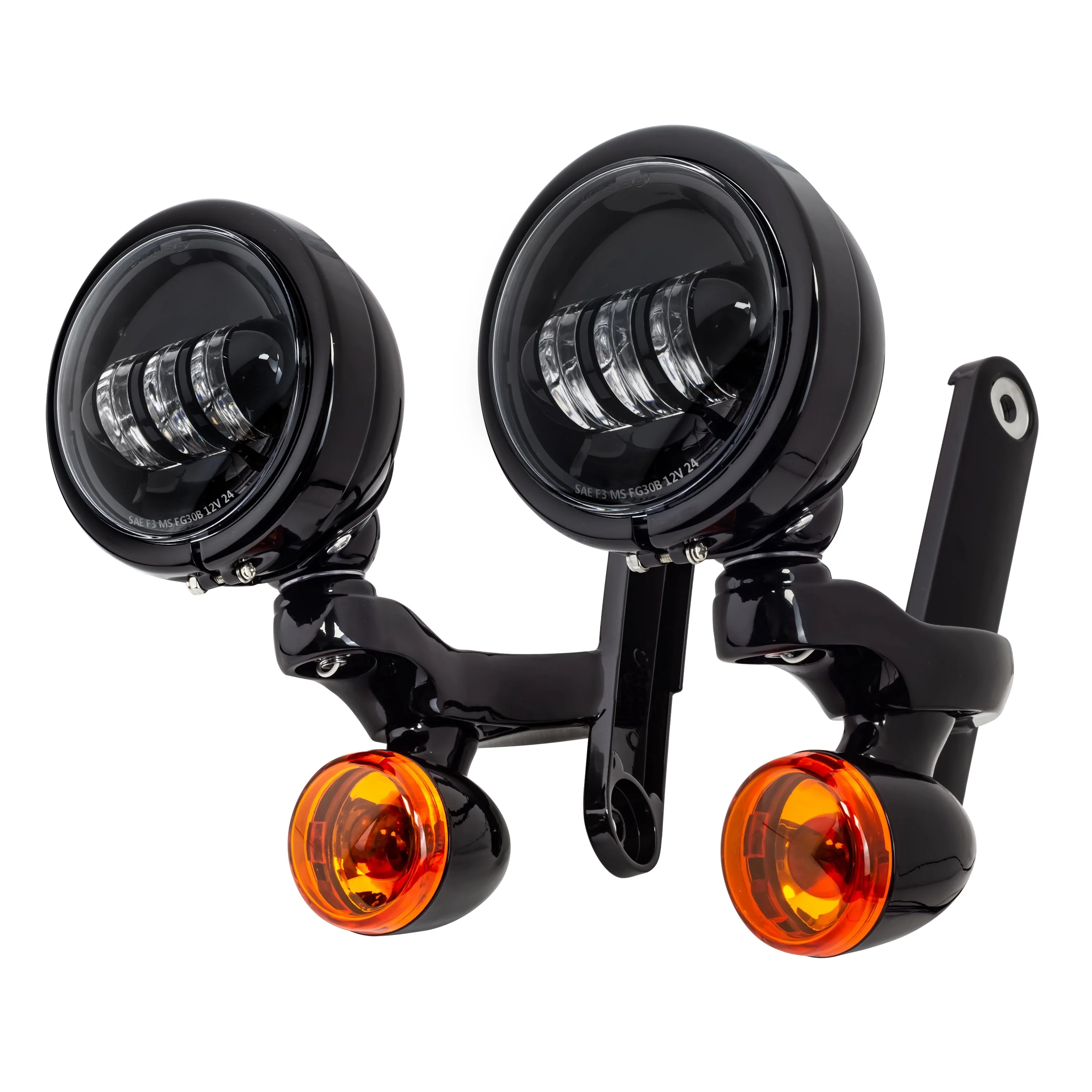 Eagle Lights 4.5" LED Spot Lights and Hardware for Harley-Davidson® Street Glide and Electra Glide - Image 4