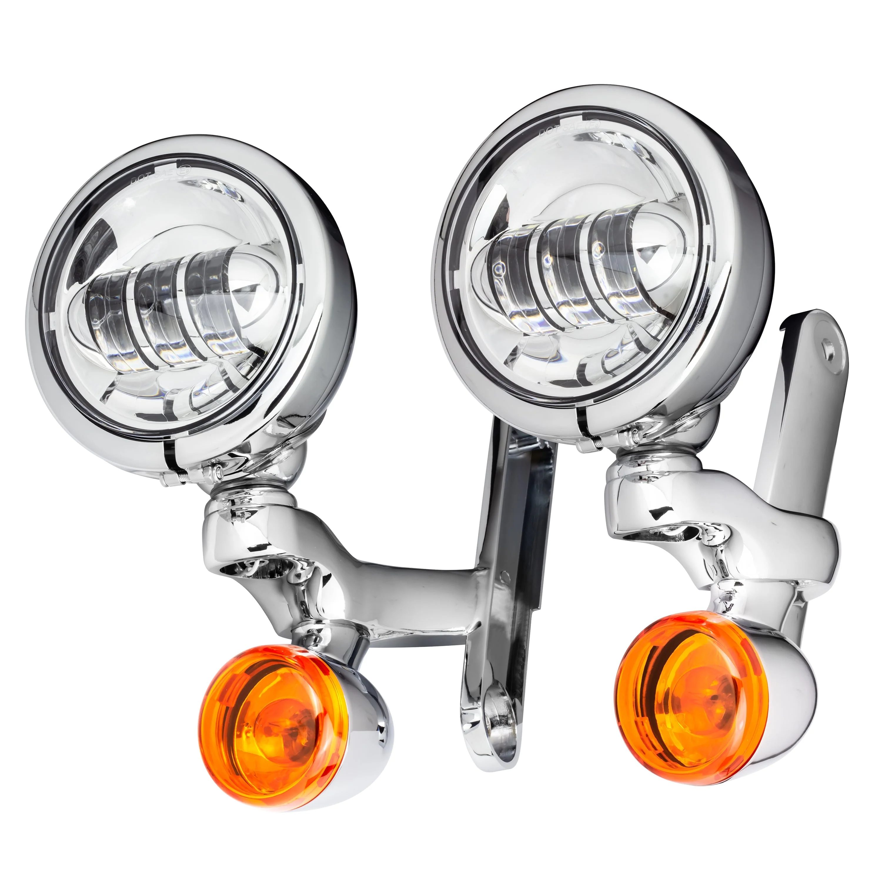 Eagle Lights 4.5" LED Spot Lights and Hardware for Harley-Davidson® Street Glide and Electra Glide - Image 5