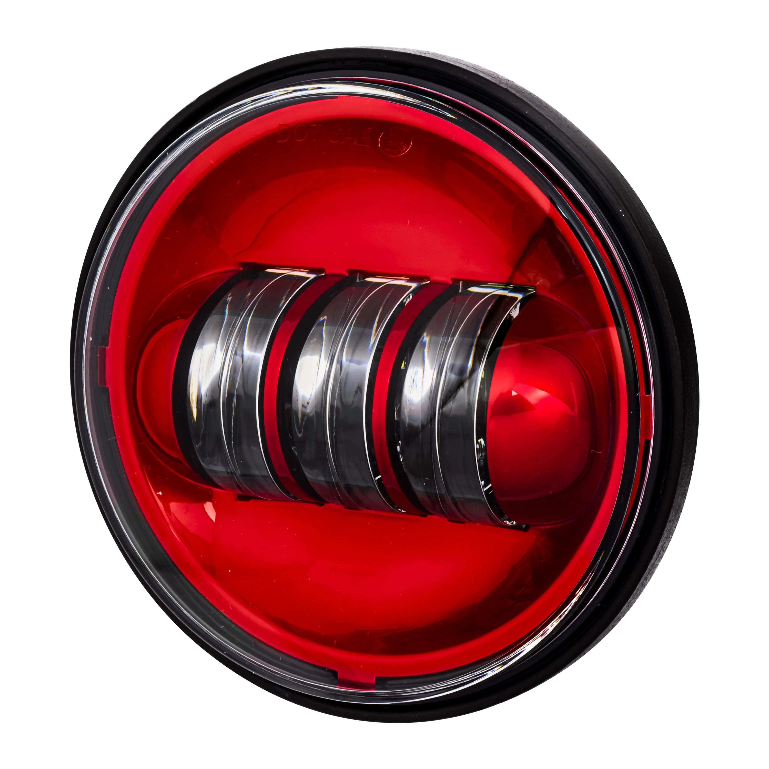 Eagle Lights Color Matched 4.5" LED Passing / Spot Lights - Generation I / Red - Image 3