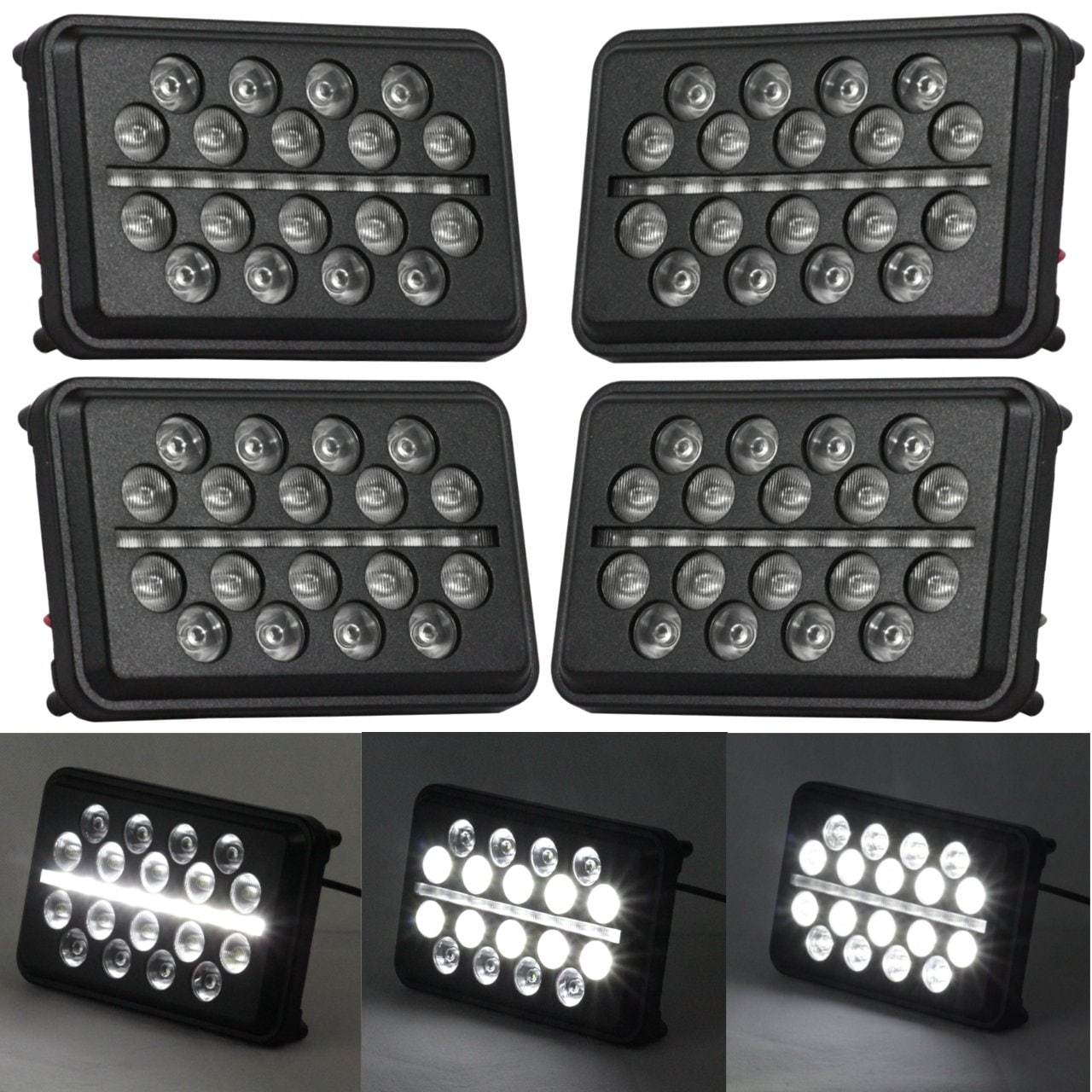 Eagle Lights 4" x 6" LED SLIM LINE Multi LED Projection Headlights - Image 9