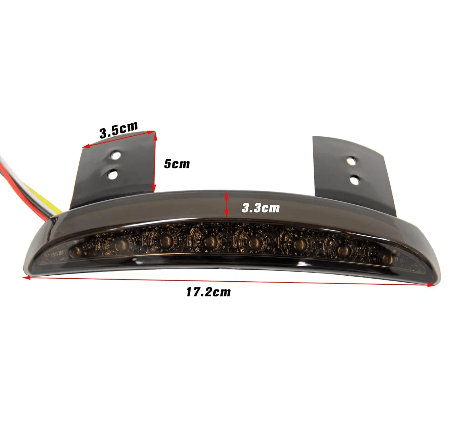 Eagle Lights 5-3/4" (5.75") Round Harley LED Headlight and Red LED Taillight Conversion / Upgrade Kit for Harley Sportster / Dyna - Image 19