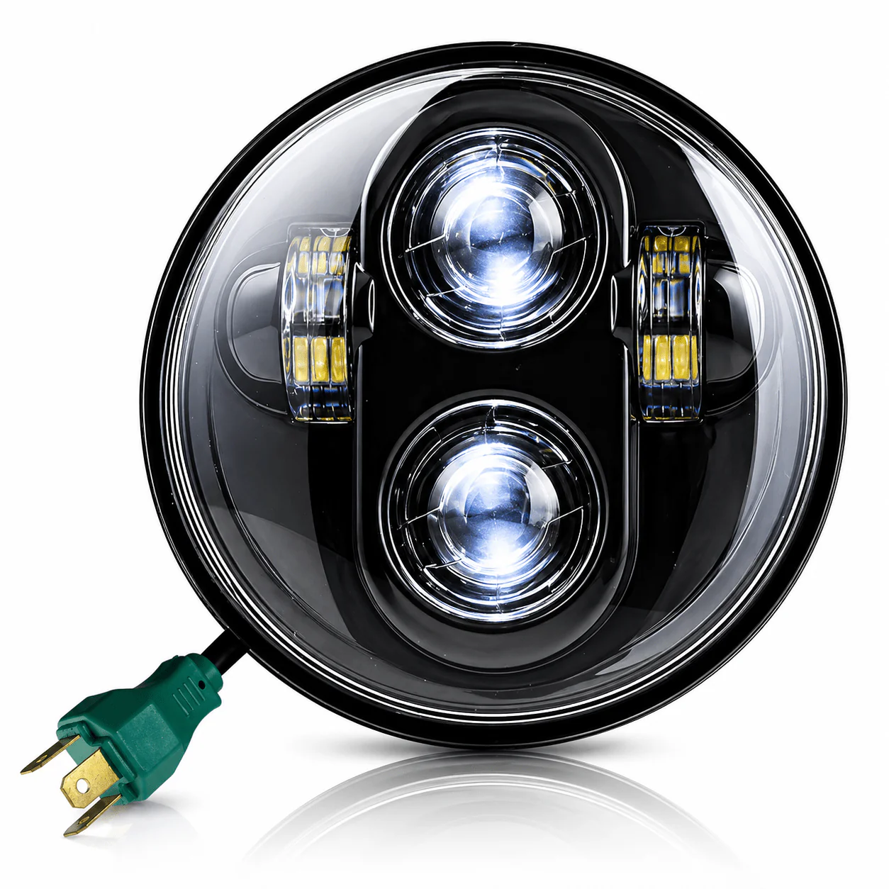 Eagle Lights 5 3/4" LED Headlight For Harley-Davidson® and Indian Motorcycles - Generation II - Image 10