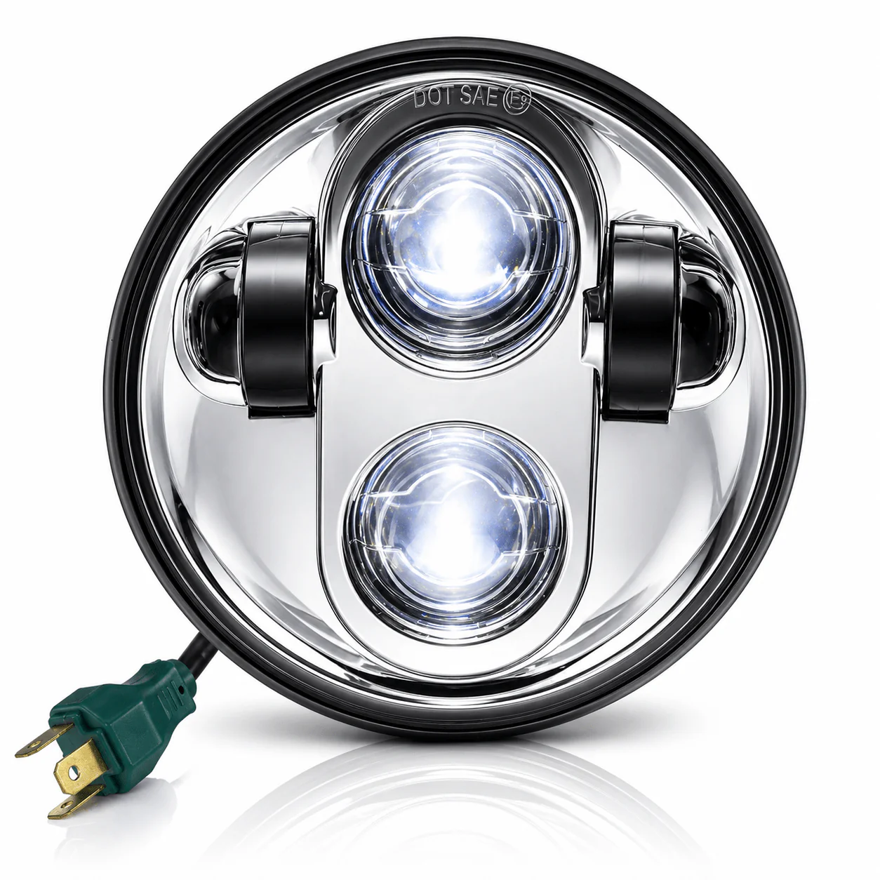 Eagle Lights 5 3/4" LED Headlight For Harley-Davidson® and Indian Motorcycles - Generation II - Image 11