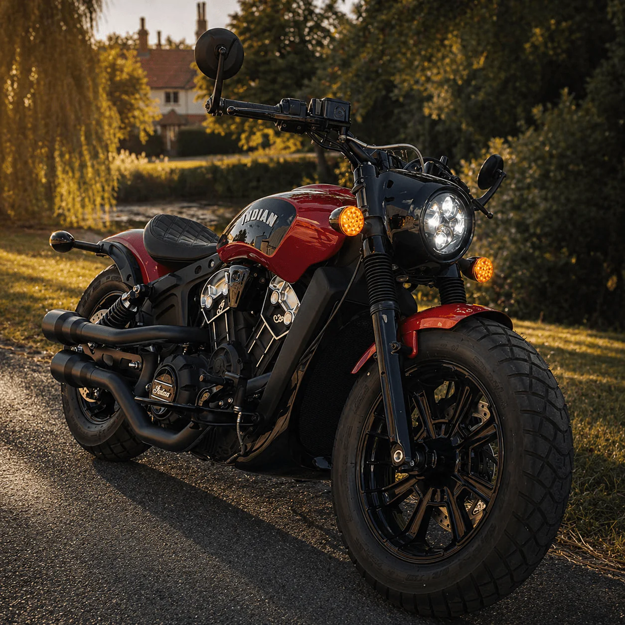 Eagle Lights 5 3/4" LED Headlight For Harley-Davidson® and Indian Motorcycles - Generation II - Image 4
