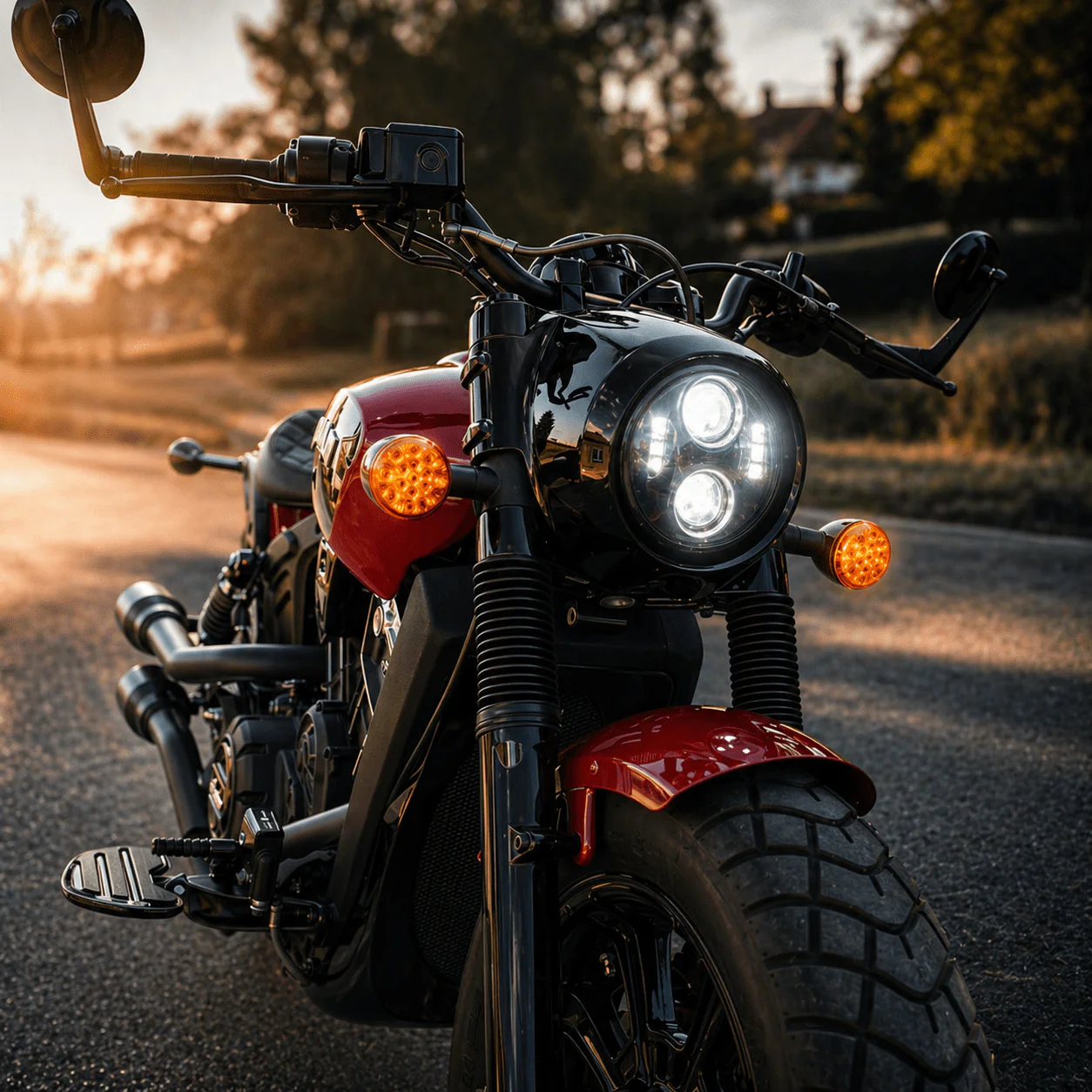 Eagle Lights 5 3/4" LED Headlight For Harley-Davidson® and Indian Motorcycles - Generation II - Image 5