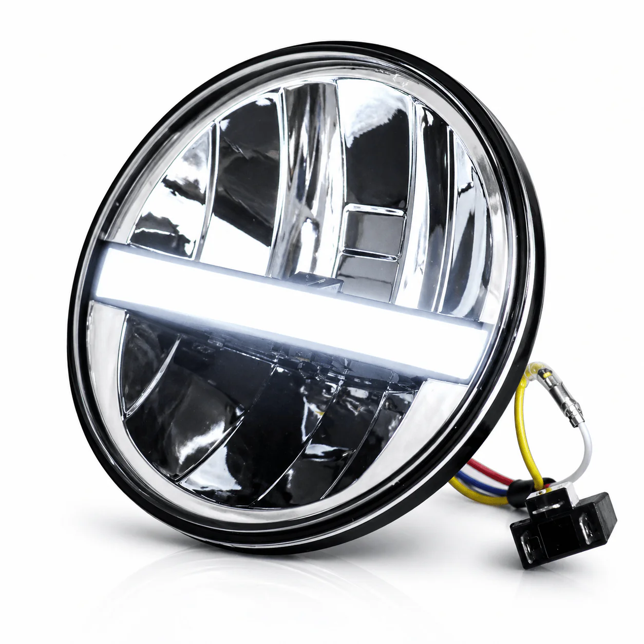 Eagle Lights 5 3/4" Complex Reflector LED Headlight for Harley-Davidson® and Indian Motorcycles - Image 5