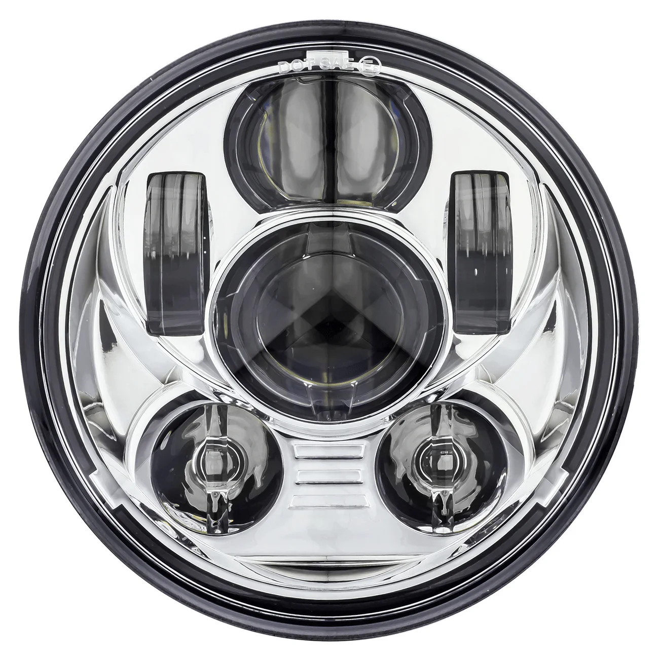 Eagle Lights 5 3/4" Adjustable LED Headlight for VT1300 and VTX Models - Image 10
