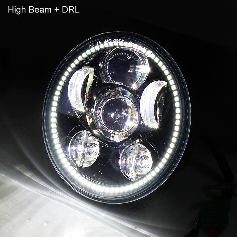 Eagle Lights 5 3/4" Adjustable LED Headlight for VT1300 and VTX Models - Image 13