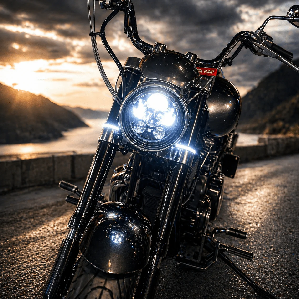 Eagle Lights 5 3/4" LED Headlight for Yamaha XVS650, Bolt, Raider, Road Star, Stryker Models - Image 7