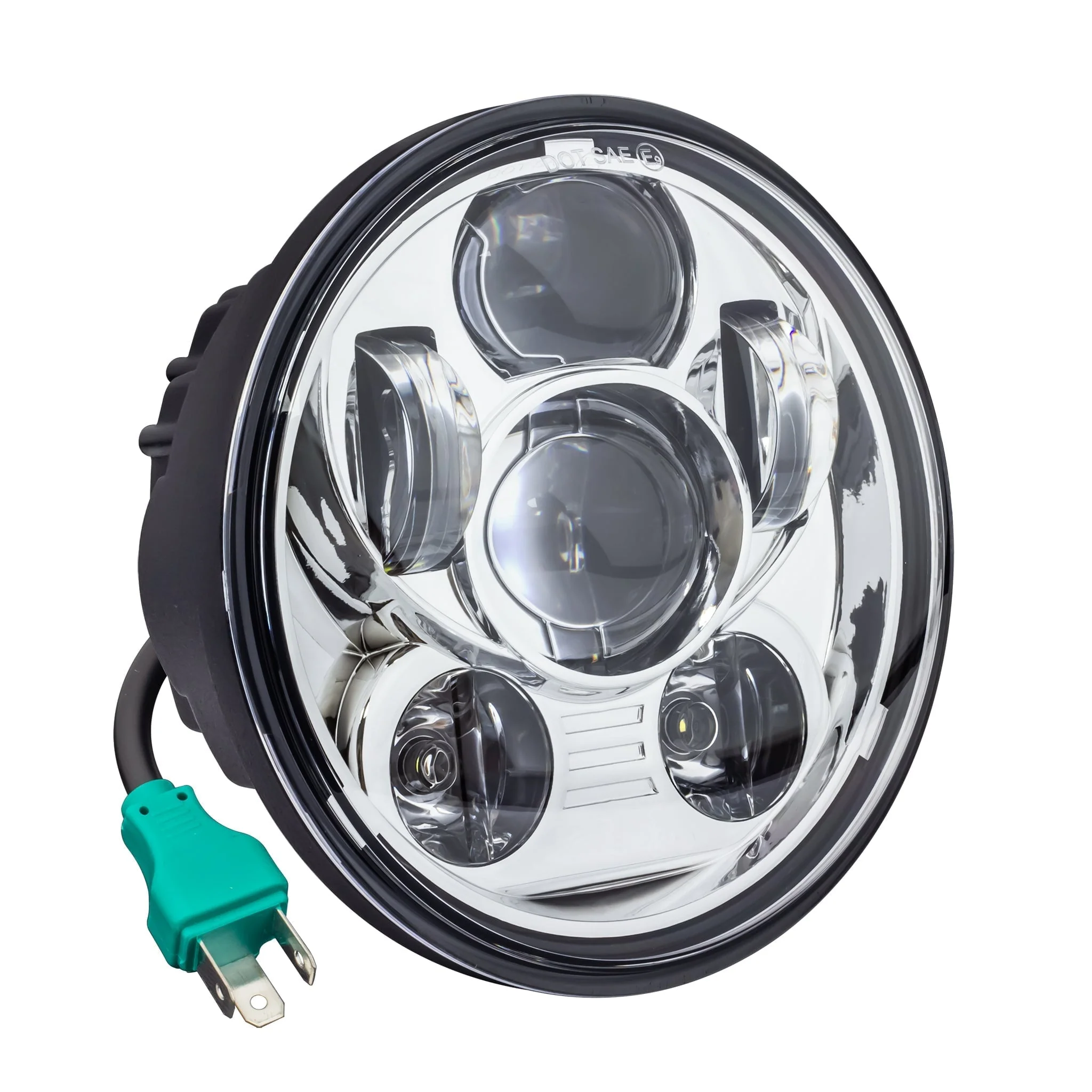 Eagle Lights 5 3/4" Generation III LED Headlight Kit for Harley-Davidson® Low Rider ST Models with Adapter Bracket - Image 14