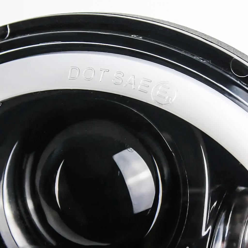 Eagle Lights 5 3/4" LED Headlight Kit with Halo Ring for Harley-Davidson® and Indian® Motorcycles - Generation II - Image 12