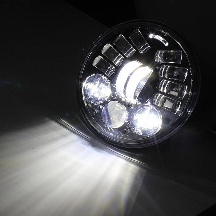Eagle Lights 5.75" Honda VTX LED Headlight Kit with Integrated Turn Signals. Bracket included.  Plug and Play fits 2002-2008 VTX 1800, VTX 1300 - Image 5