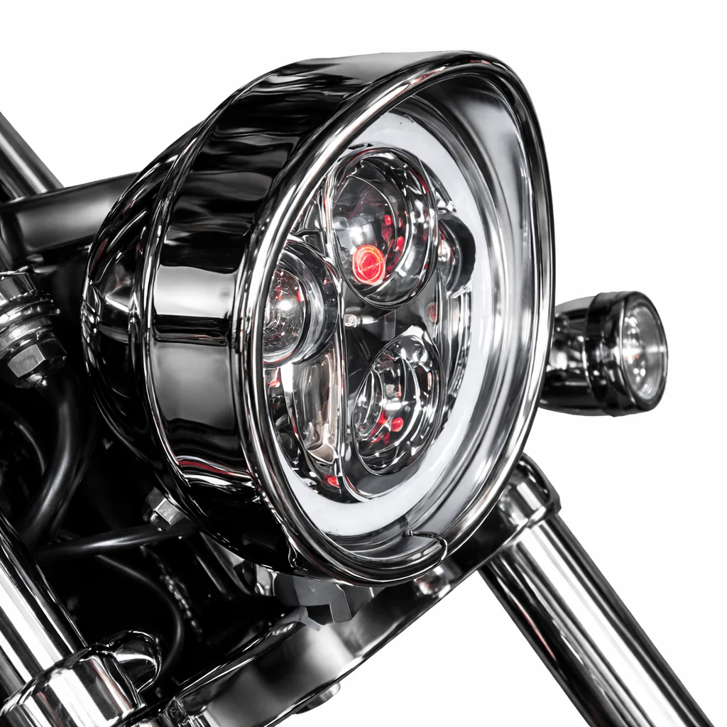 Eagle Lights Headlight 5 3/4" French Ring for Harley-Davidson® - Image 3