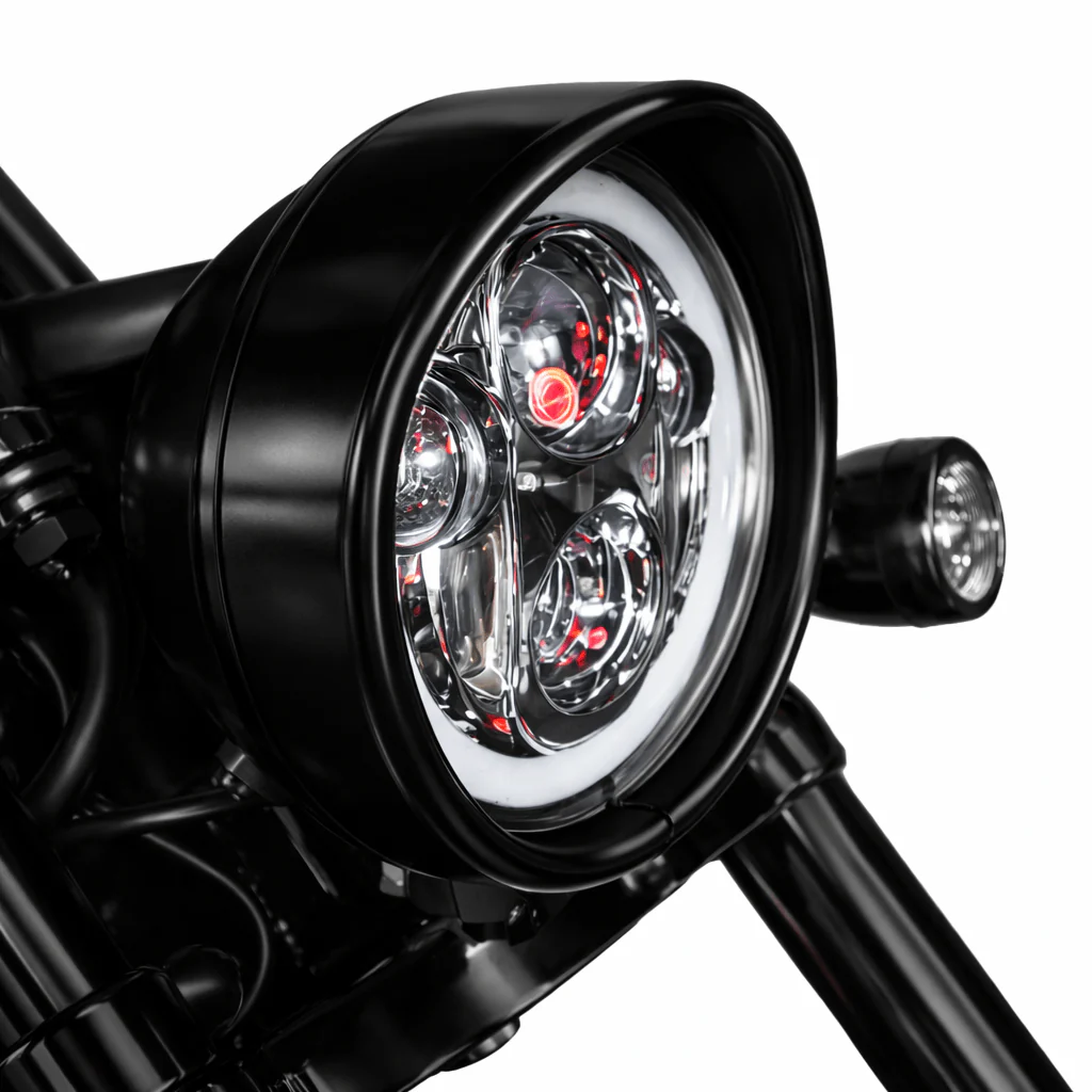 Eagle Lights Headlight 5 3/4" French Ring for Harley-Davidson® - Image 9