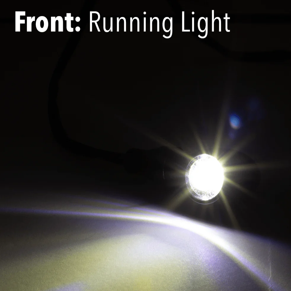Eagle Lights BULLETBEAM Front LED Turn Signals with Rear LED Brake / Turn Signal and Running Light Kit - Image 4