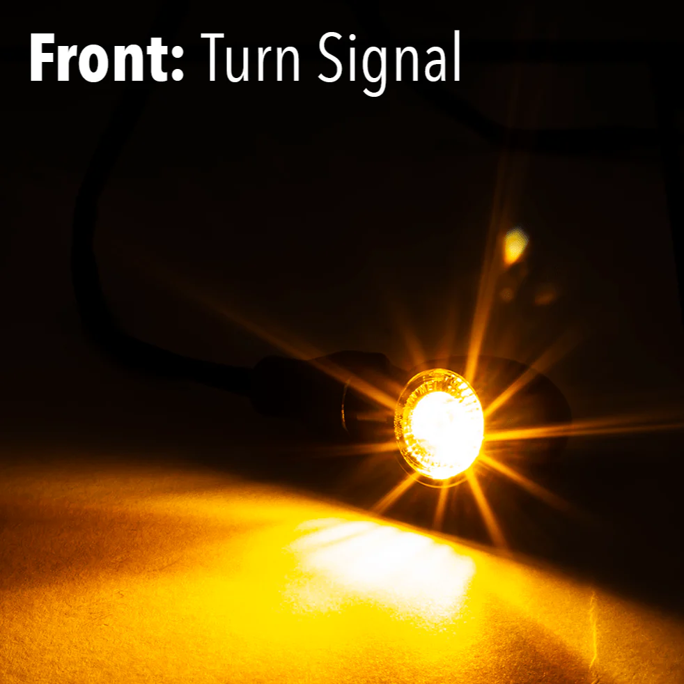 Eagle Lights BULLETBEAM Front LED Turn Signals with Rear LED Brake / Turn Signal and Running Light Kit - Image 5