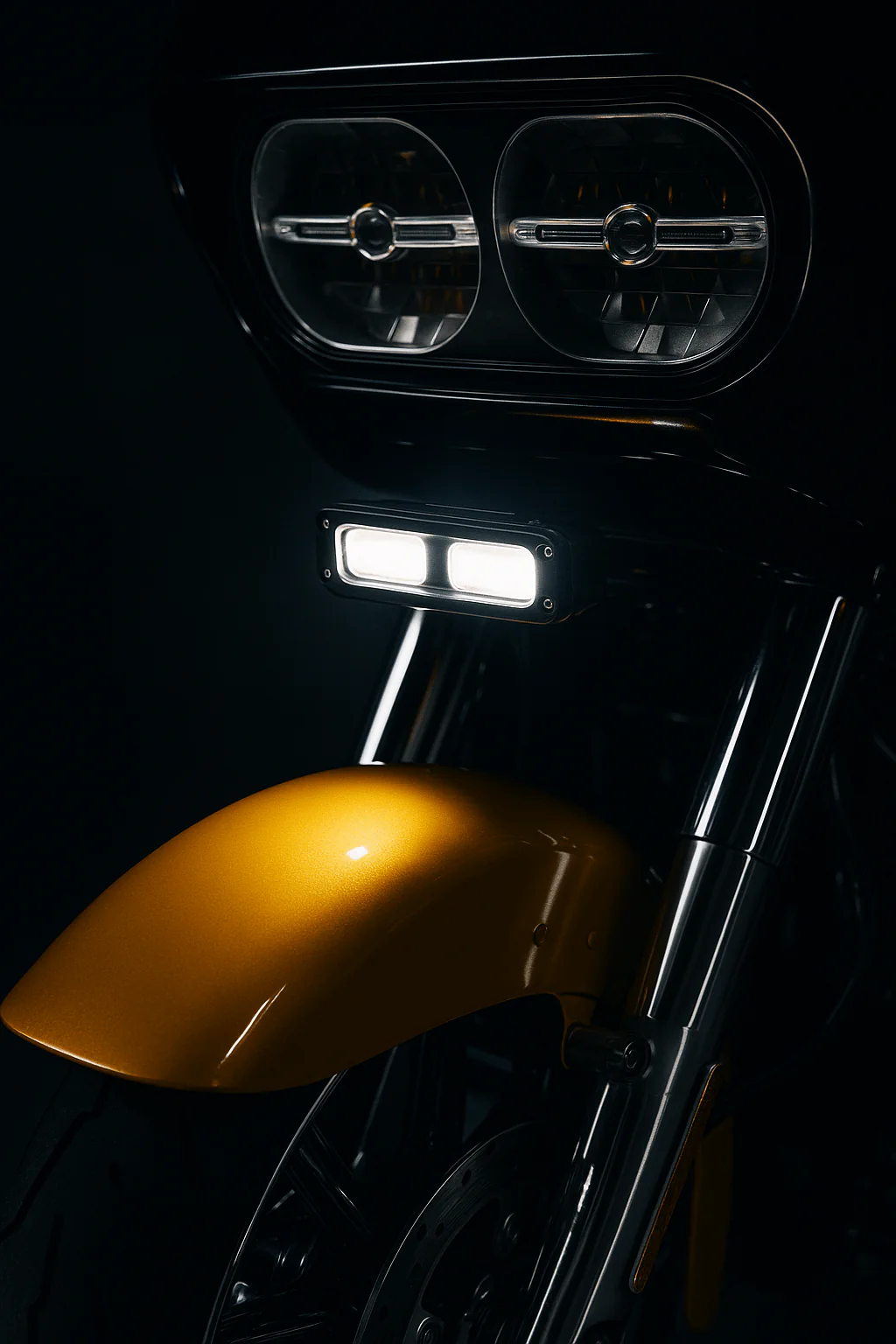 Eagle Lights 6" Generation II LED Projection Light Bar with Plug and Harness for 2015- Current Harley-Davidson® Road Glide Models - Image 2