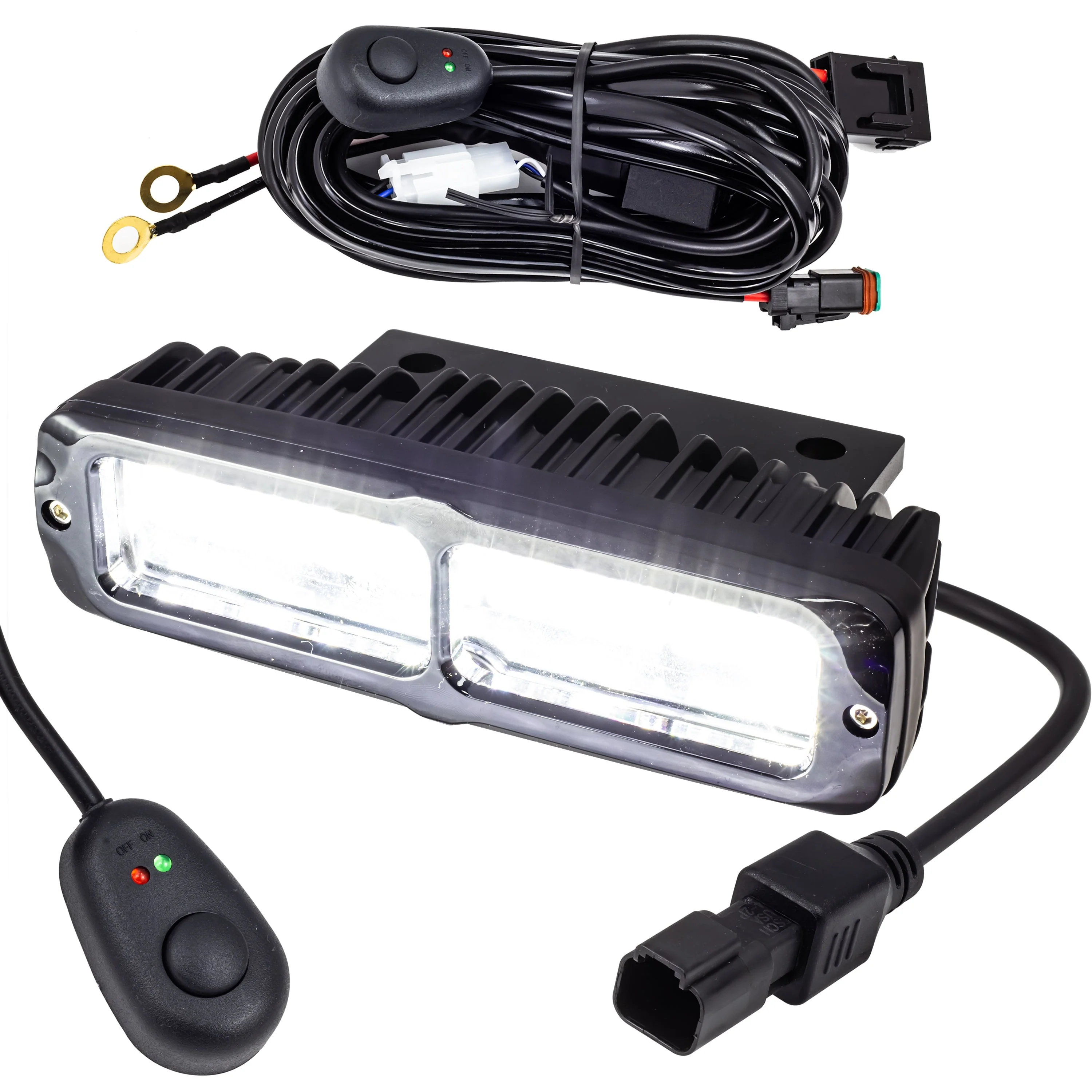 Eagle Lights 6" Generation II LED Projection Light Bar with Plug and Harness for 2020 - Current Harley-Davidson® Low Rider S