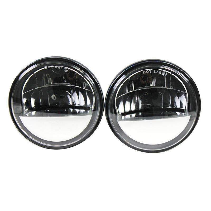 Eagle Lights Complex Reflector Series 7" Round LED Headlight with LED Passing Lights for Harley-Davidson® - Image 8