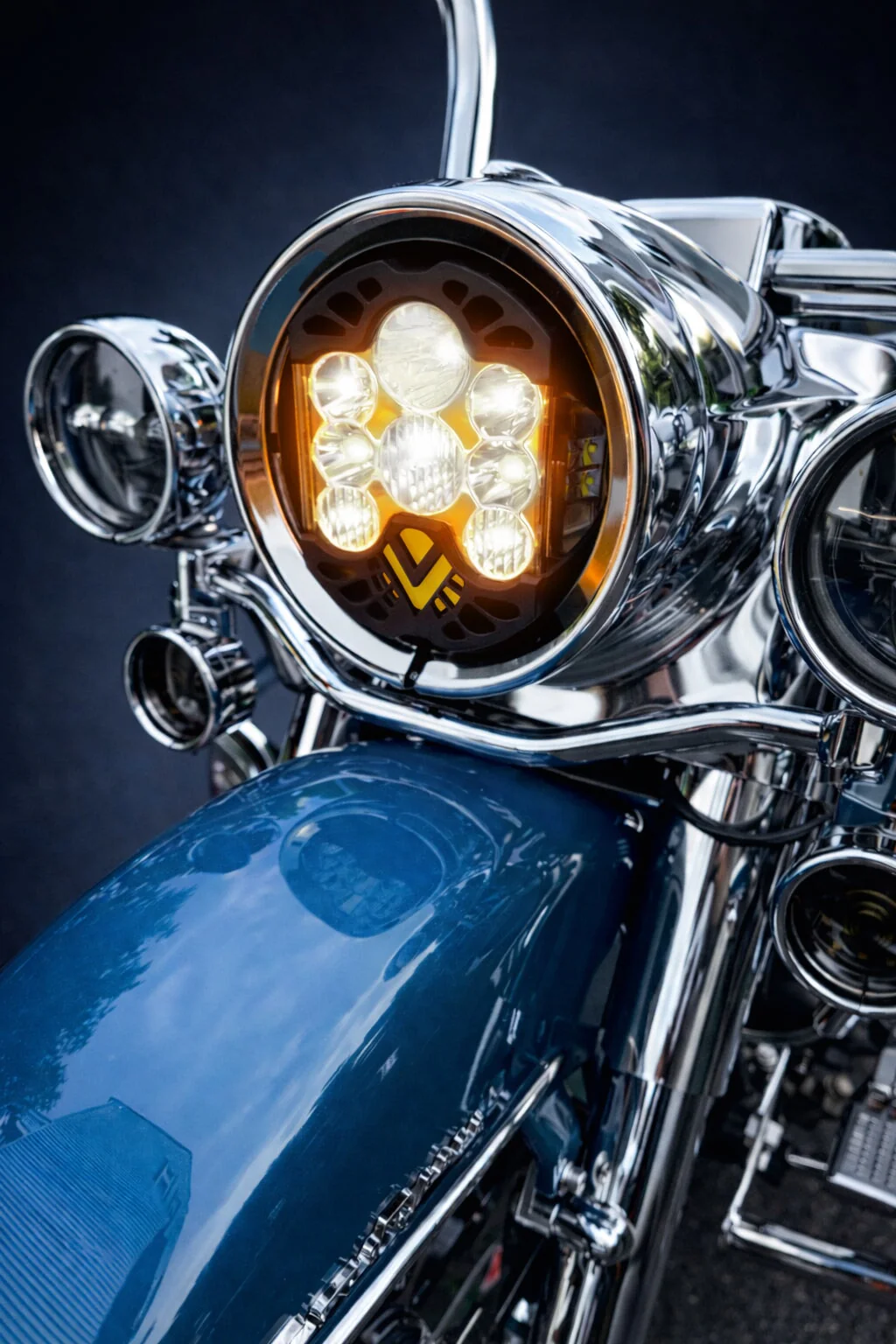 Eagle Lights Apex Pro™ 7" LED Headlight for Harley-Davidson® Motorcycles - Image 10