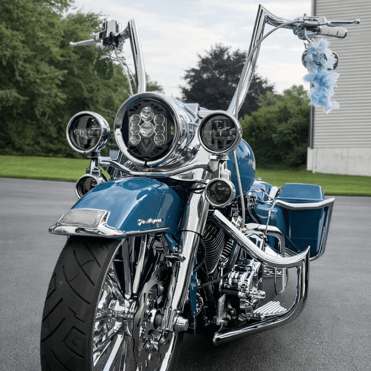 Eagle Lights Apex Pro™ 7" LED Headlight for Harley-Davidson® Motorcycles - Image 12