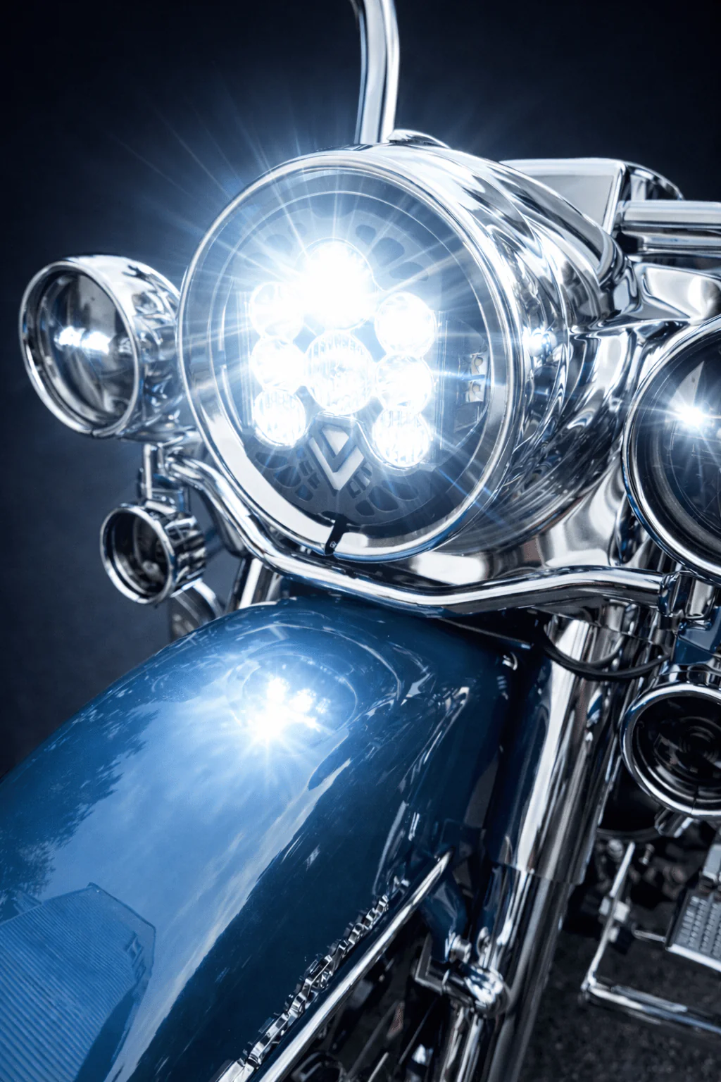 Eagle Lights Apex Pro™ 7" LED Headlight for Harley-Davidson® Motorcycles - Image 7