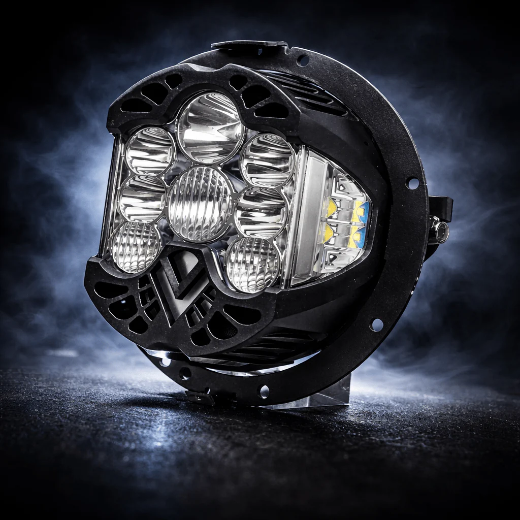 Eagle Lights Apex Pro™ 7" LED Headlight for Harley-Davidson® Motorcycles - Image 9