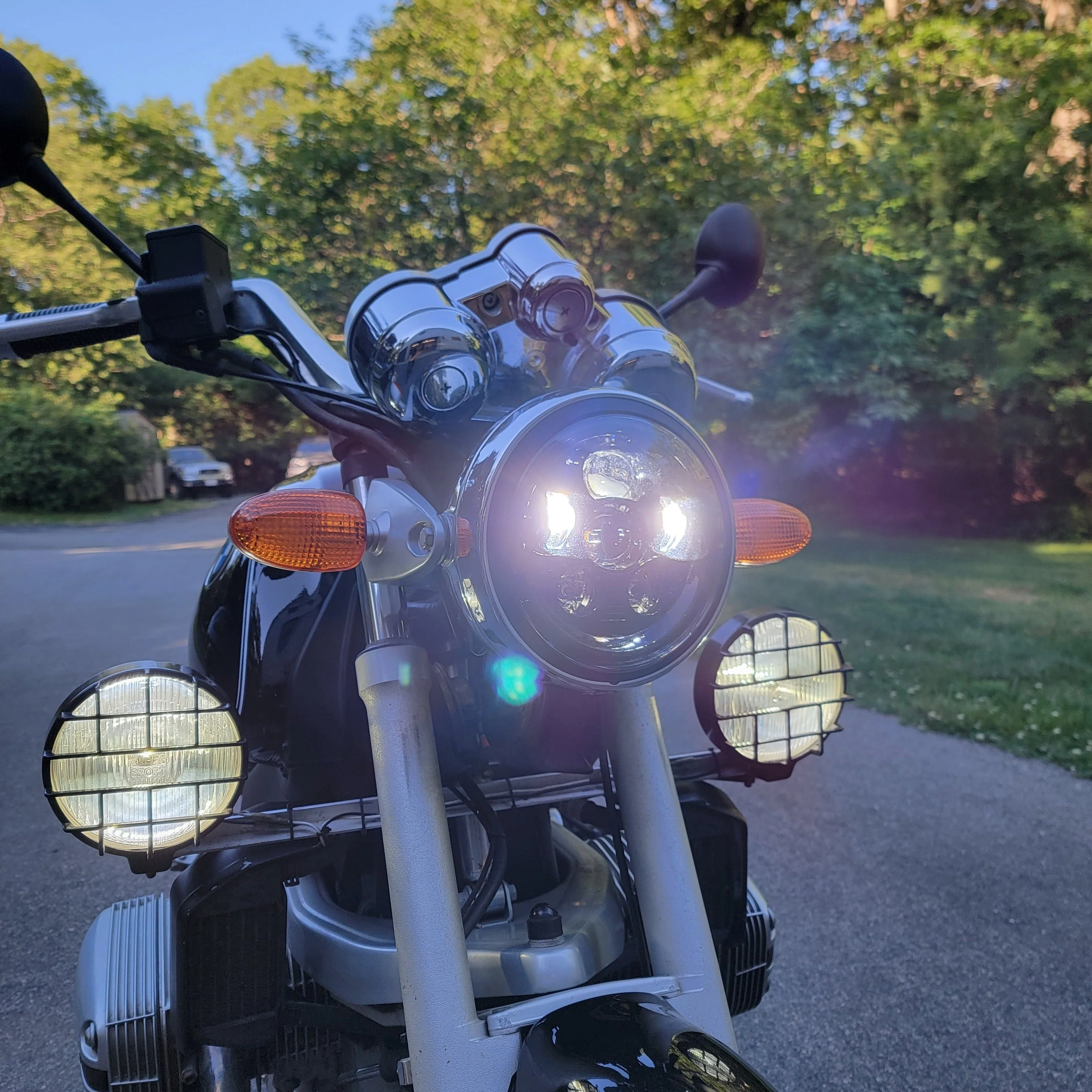 Eagle Lights 7" LED Headlight Kit for BMW R100R, R100T, R1150R, R1200C and R850 Models - Image 21
