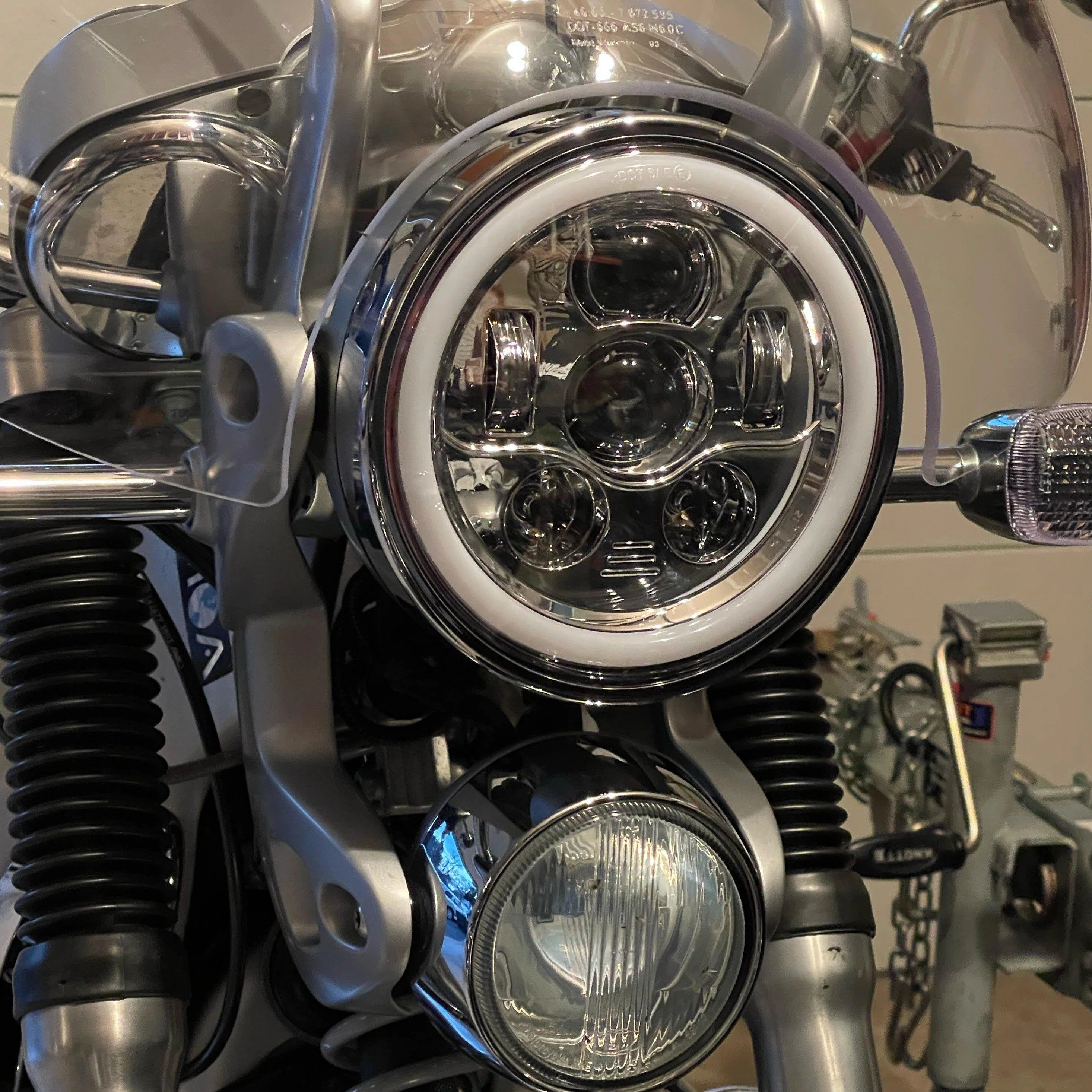 Eagle Lights 7" LED Headlight Kit for BMW R100R, R100T, R1150R, R1200C and R850 Models - Image 6