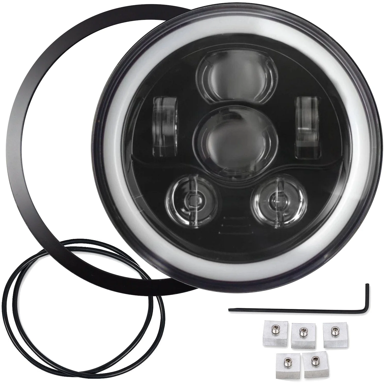 Eagle Lights 7" LED Headlight Kit for Buell Motorcycles X1 Models - Image 12