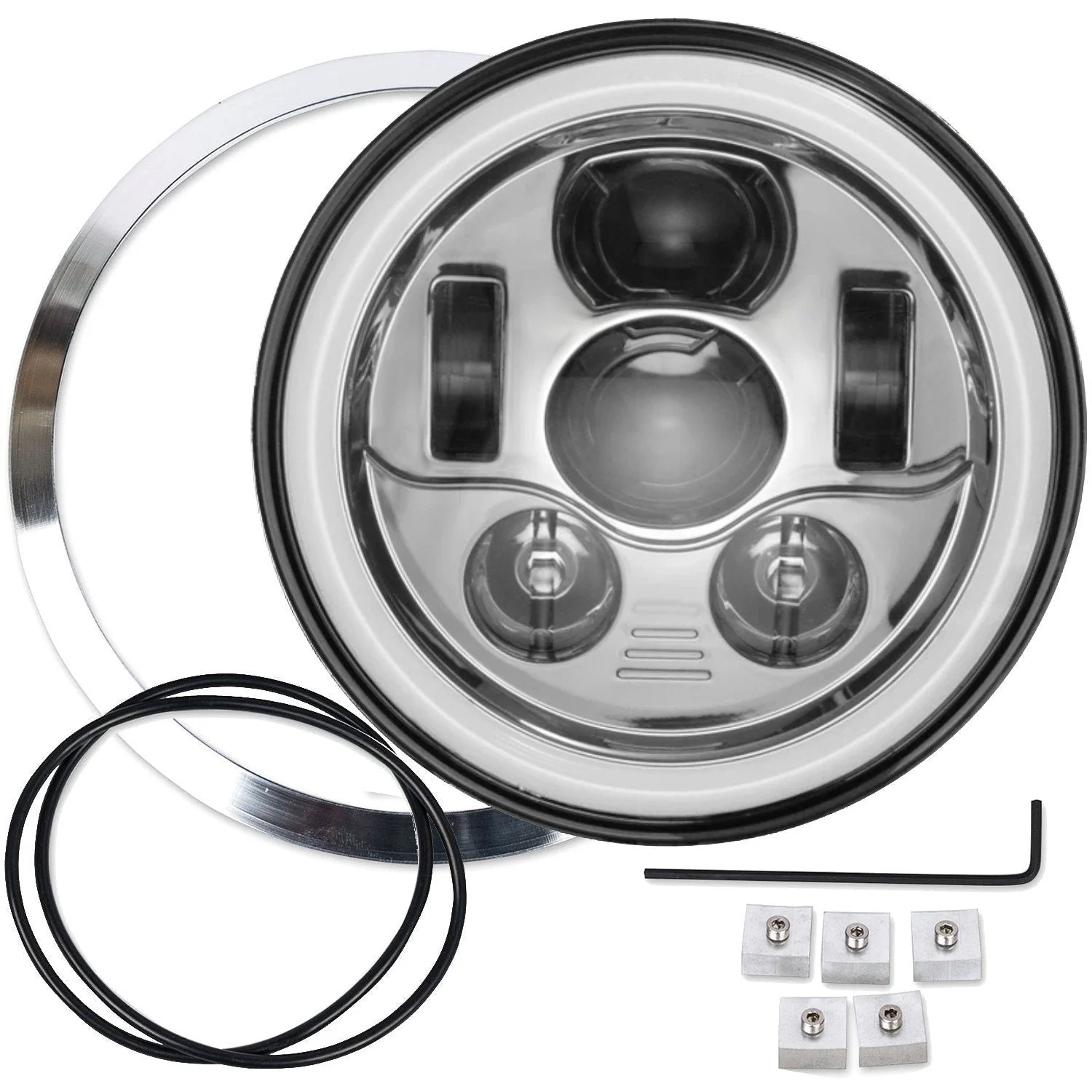 Eagle Lights 7" LED Headlight Kit for Buell Motorcycles X1 Models - Image 5