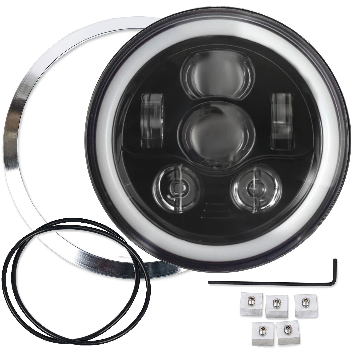 Eagle Lights 7" LED Headlight Kit for Ducati Monster Models - Image 11
