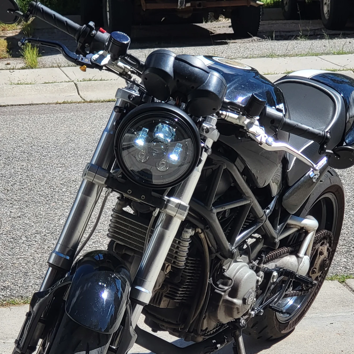 Eagle Lights 7" LED Headlight Kit for Ducati Monster Models - Image 2