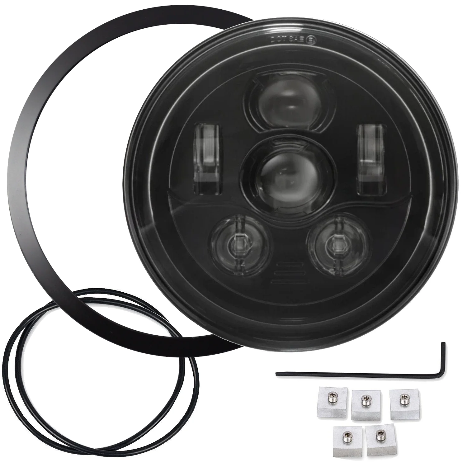 Eagle Lights 7" LED Headlight Kit for Ducati Monster Models - Image 22